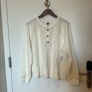NWT Old Navy Waffle Thermal Shirt